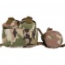 Сумка тактическая на пояс SP-Sport ZK-5512 размер 19х16х9см Камуфляж Marpat