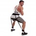 Тренировочная система для прыжков SP-Planeta JUMPING EXERCISER FI-3024 длина жгутов 37см черный-голубой