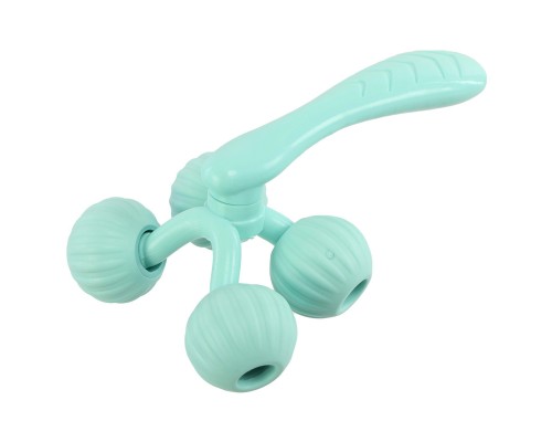 Массажер роликовый для лица и тела 4D лифтинг ручной 4 шарика SP-Sport FI-8786