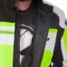 Мотокуртка с защитой NERVE MS-0277 L-XL черный-салатовый-белый