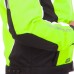 Мотокуртка с защитой NERVE MS-0277 L-XL черный-салатовый-белый
