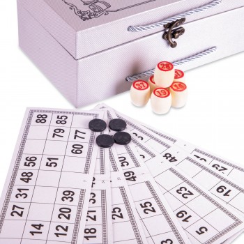 Лото настольная игра в стильной сувенирной шкатулке SP-Sport W9094