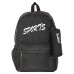 Рюкзак городской с органайзером SP-Sport 997 20л Черный Рюкзак городской с органайзером SP-Sport 997 20л Черный