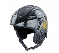 Шлем горнолыжный MOON SP-Sport MS-2947-S S черный-золотой