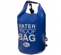 Водонепроницаемый гермомешок SP-Sport Waterproof Bag TY-6878-5 5л Синий