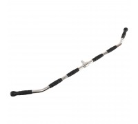 Рукоятка для вертикальной тяги ручка для блочного тренажера HIGHQ SPORT TA-9177 хром