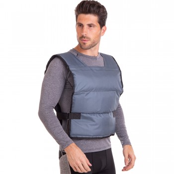 Жилет утяжелитель SP-Planeta TA-3547-8 вес-8кг серый Жилет утяжелитель SP-Planeta TA-3547-8 вес-8кг серый