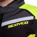 Мотокуртка с защитой SCOYCO JK92 M-3XL Черный-салатовый