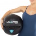 Мяч набивной медицинский для кроссфита WALL BALL LiveUp LP8103-5 5кг черный