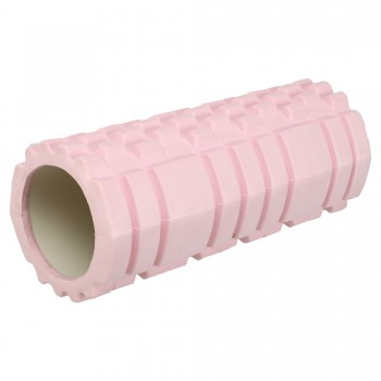 Роллер массажный цилиндр (ролик мфр) 32см Grid Combi Roller EVA SP-Sport FI-5846 Розовый
