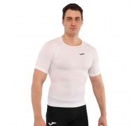 Термофутболка с длинным рукавом для активного спорта мужская Joma BRAMA CLASSIC 101650-200 2XS-XL белый Белый