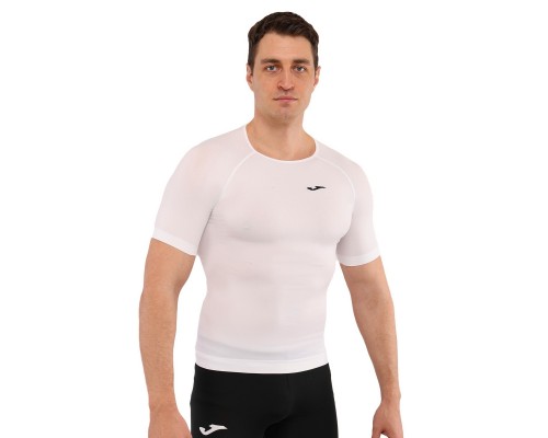 Термофутболка с длинным рукавом для активного спорта мужская Joma BRAMA CLASSIC 101650-200 2XS-XL белый Белый