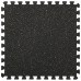 Модульное спортивное напольное покрытие мат-пазл SP-Sport TA-9957-2 1шт 100x100x1,5см черный-белый