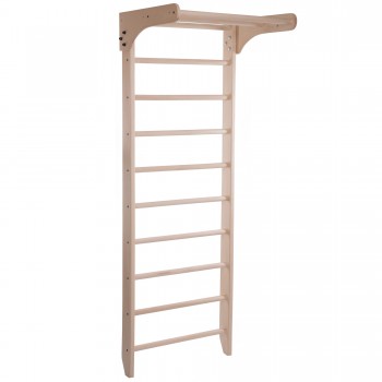 Шведская стенка-стойка с несъёмным турником SP-Planeta YL-6075 дерево