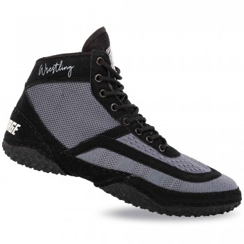 Борцовки FISTRAGE VL-4557 размер 35-45 Черный-серый Борцовки FISTRAGE VL-4557 размер 35-45 Черный-серый