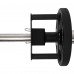 Рукоятка двойная ручка для блочного тренажера Close-Grip Cable and Landmine Attachment Zelart TA-8413 черный