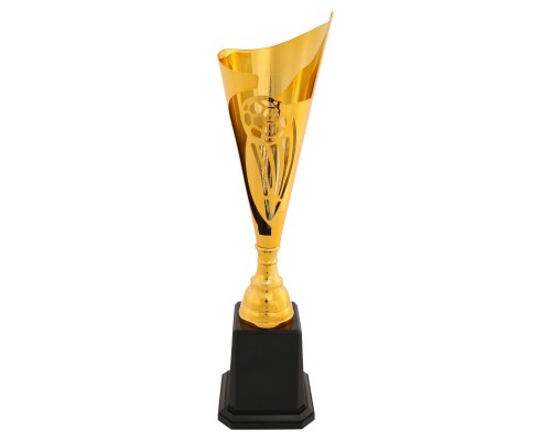 Кубок спортивный наградной SP-Sport Dynamic Football JZ23346A высота 44см золотой