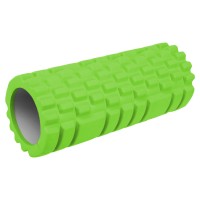 Роллер массажный цилиндр (ролик мфр) 32см Grid Combi Roller EVA SP-Sport FI-5846 Салатовый