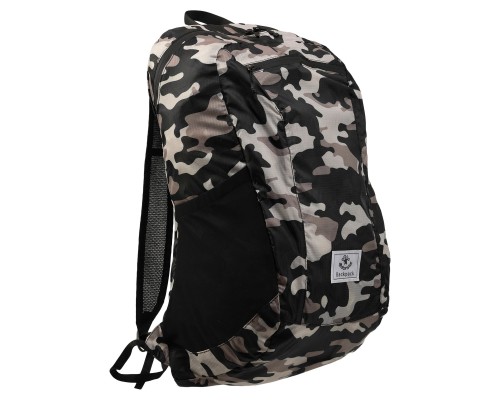 Рюкзак складной портативный WATER RESISTANT PORTABLE 4Monster T-CCB-24 24л Черный-зеленый