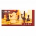 Шахматы шашки нарды 3 в 1 набор настольных игр из бамбука SP-Sport A3135 размер 34x34см