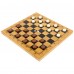 Шахматы шашки нарды 3 в 1 набор настольных игр из бамбука SP-Sport A3135 размер 34x34см