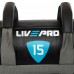 Мешок утяжелитель для функционального тренинга Power Bag LiveUp LP8120-15 15кг черный-серый