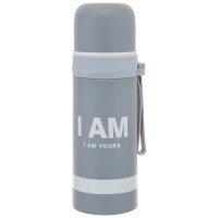 Термос стальной маленький WE ARE SP-Sport M-2576W 350мл Серый