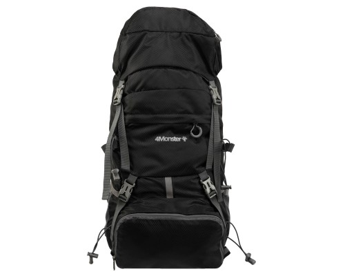Рюкзак складной спортивный OUTDOOR FOLDING HIKING 4Monster T-FHB 24л Черный