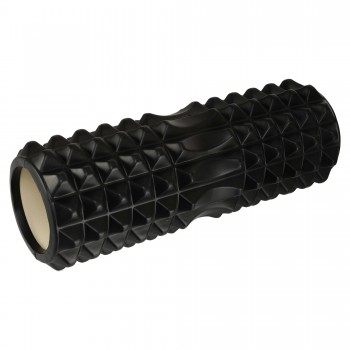 Роллер массажный цилиндр (ролик мфр) 33см Grid Spine Roller SP-Sport FI-5847 Черный