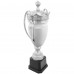 Кубок спортивный наградной SP-Sport Crown JZ2066B высота 50см Серебряный