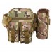 Сумка тактическая на пояс SP-Sport ZK-5512 размер 19х16х9см Камуфляж Multicam