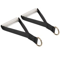 Ручки для тяги рукаятки для тренажеров ALUMINUM HANDLES Record FI-4770 2шт черный