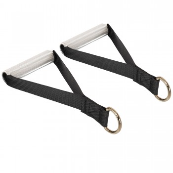 Ручки для тяги рукаятки для тренажеров ALUMINUM HANDLES Record FI-4770 2шт черный