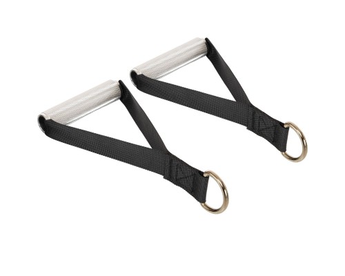 Ручки для тяги рукаятки для тренажеров ALUMINUM HANDLES Record FI-4770 2шт черный