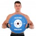 Бамперные диски резиновые Bumper Plates LiveUp LP8335-20 ø50.5мм 20кг синий