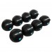 Мяч набивной медицинский для кроссфита WALL BALL LiveUp LP8103-6 6кг черный