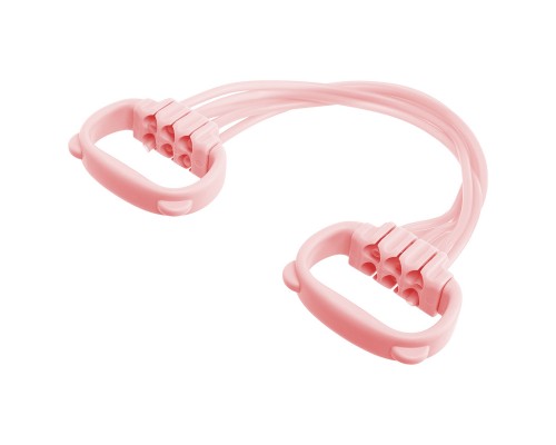 Эспандер трубчатый для фитнеса 6 жгутов SP-Sport FI-5867 Розовый