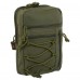 Сумка-слинг тактическая с одной лямкой SILVER KNIGHT YQS-13 размер 18x6x6см 1л Оливковый