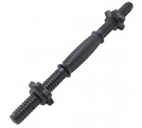 Гриф гантельный пластиковый SHUANG CAI SPORTS TA-80257-42 длина 42см диаметр 25мм черный Гриф гантельный пластиковый SHUANG CAI SPORTS TA-80257-42 длина 42см диаметр 25мм черный