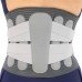 Пояс корсетный для спорта SIBOTE WAIST SUPPORT ST-7599 размер S-2XL черный-серый