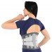 Пояс корсетный для спорта SIBOTE WAIST SUPPORT ST-7599 размер S-2XL черный-серый