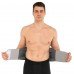 Пояс корсетный для спорта SIBOTE WAIST SUPPORT ST-7599 размер S-2XL черный-серый