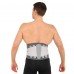 Пояс корсетный для спорта SIBOTE WAIST SUPPORT ST-7599 размер S-2XL черный-серый