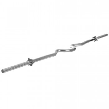 Гриф для штанги Классический Z-образный SP-Sport TA-60GT длина 1,52м диаметр 28мм вес 8кг хром Гриф для штанги Классический Z-образный SP-Sport TA-60GT длина 1,52м диаметр 28мм вес 8кг хром