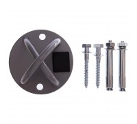 Крепление для петель SP-Sport к стене и потолку FI-6417 Серый