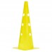 Конус-фишка для тренировок с отверстиями для штанги SP-Sport C-5431 48см Салатовый