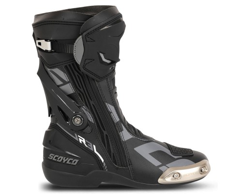 Мотоботы Кроссовые высокие SCOYCO MR003 размер 40-45 черный Черный