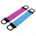 Лента-эспандер эластичная для фитнеса и йоги с ручками SP-Sport Pilates Band 8038 Голубой