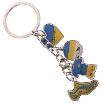 Брелок SP-Sport I Love Ukraine FB-6086 1шт Брелок SP-Sport I Love Ukraine FB-6086 1шт