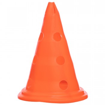 Конус-фишка для тренировок с отверстиями для штанги и держателем сверху SP-Sport C-6422 30см Оранжевый Конус-фишка для тренировок с отверстиями для штанги и держателем сверху SP-Sport C-6422 30см Оранжевый